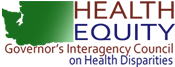 Washington Governor's Interagency Council on Health Disparities, Health Equity logo