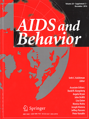 AIDS & Behavior cover