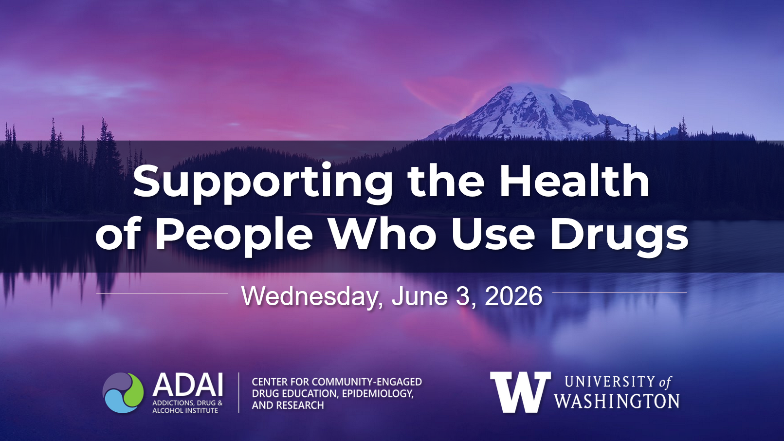 Supporting the health of people who use drugs June 3 2026