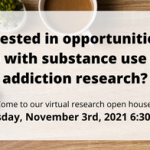 Interested in opportunities to help with substance use and addiction research?