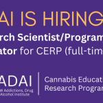ADAI is Hiring! Research Scientist/Program Evaluator for CERP (full-time)