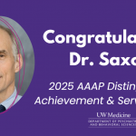 Congratulations, Dr. Saxon!