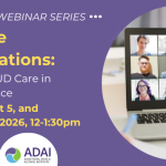Frontline Conversations: SOR webinar series
