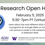 ADAI Research Open House, Feb. 5, 2025, 5:30pm PT