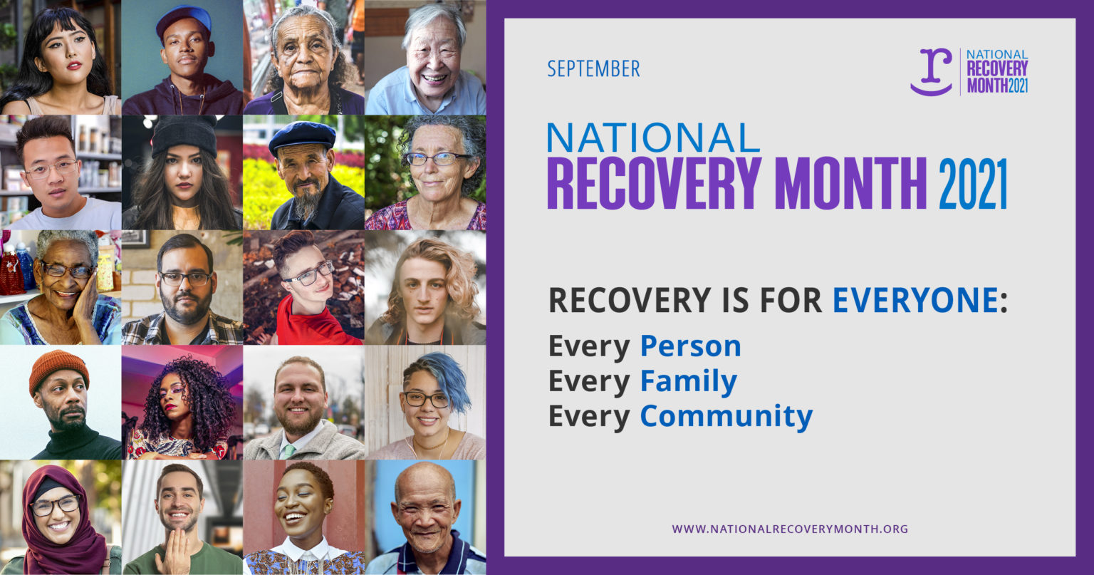 September is National Recovery Month Addictions, Drug & Alcohol Institute