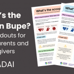 What's the scoop on bupe? New handouts for youth and parents and caregivers